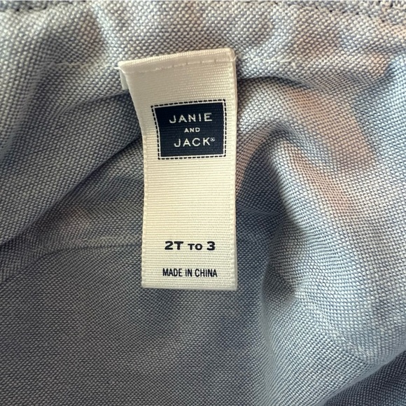 Janie and Jack Bucket Hat Boys 2T -3T Navy Blue Reversible Summer Beach - Picture 10 of 10